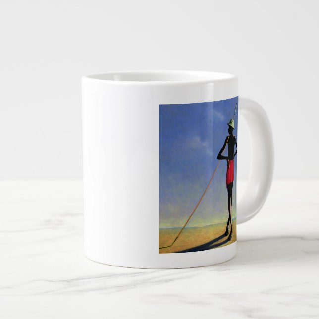 Taza De Café Gigante El Askari 1992 (Derecha)