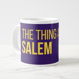 Taza De Café Gigante El asunto de Salem Podcast Jumbo de 20 onzas Mug
