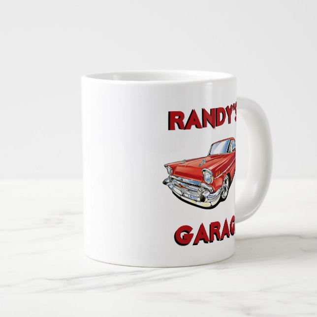 Taza De Café Gigante El auto clásico de Randy's Garage (Derecha)