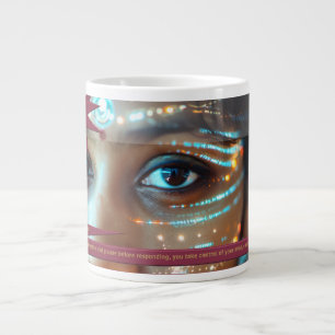 Taza De Café Gigante "El Autocontrol Es TU SuperPoder"