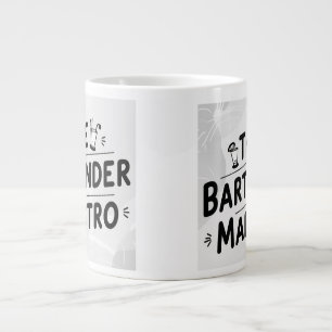 Taza De Café Gigante El barman Maestro 