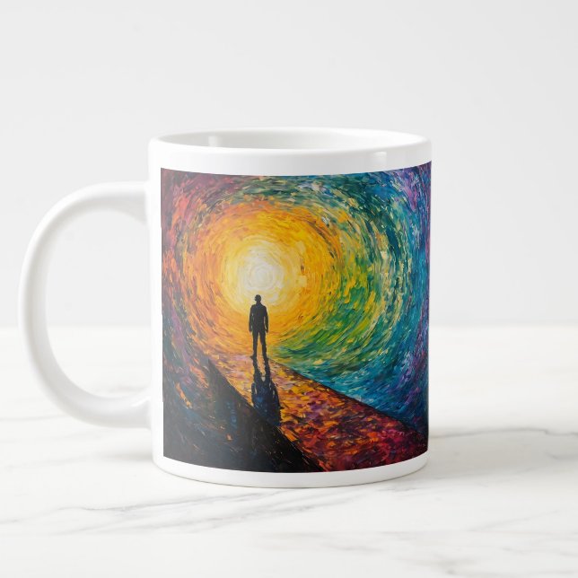 Taza De Café Gigante El borde de la dimensión (Izquierda)