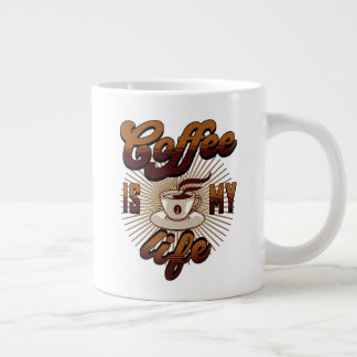 Taza De Café Gigante El café es mi VIDA