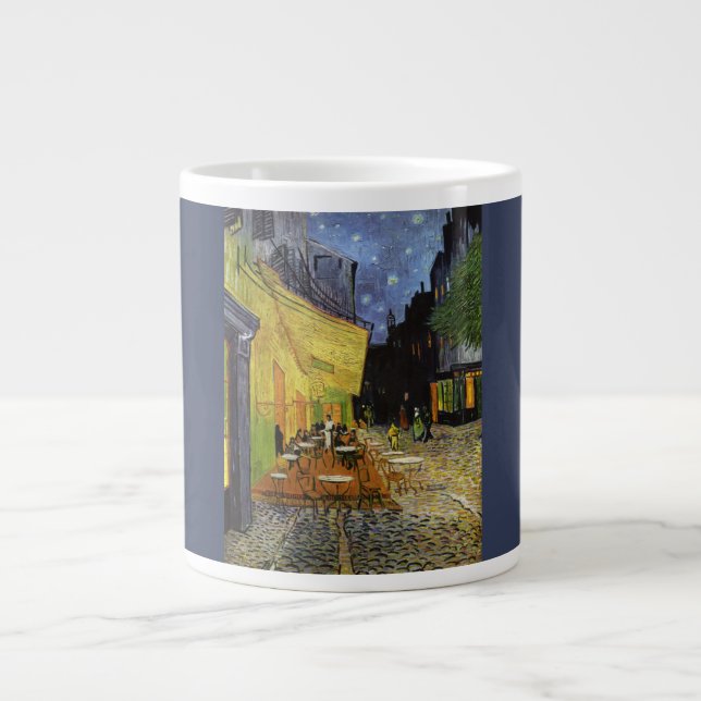Taza De Café Gigante El café nocturno de Van Gogh (Frente)