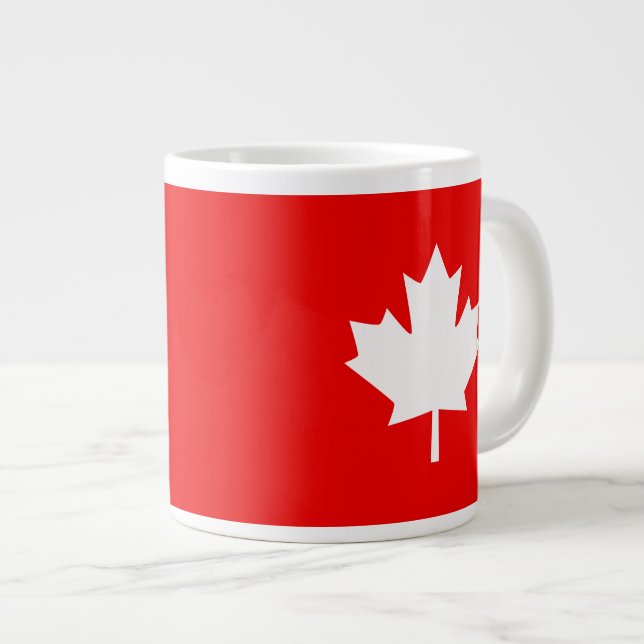 Taza De Café Gigante El Canadá celebró 1867 Aniversario 150 Años (Derecha)