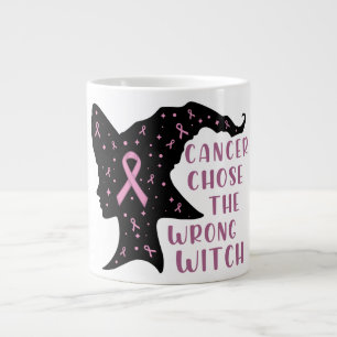 Taza De Café Gigante El cáncer escogió la bruja equivocada