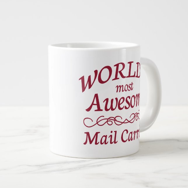 Taza De Café Gigante El cartero más impresionante del mundo (Derecha)