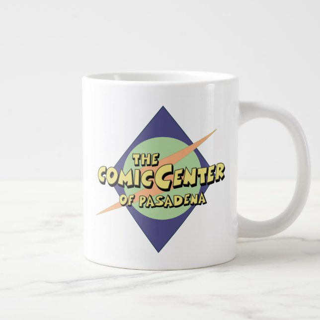 Taza De Café Gigante El Centro de Cómics de Pasadena (Derecha)