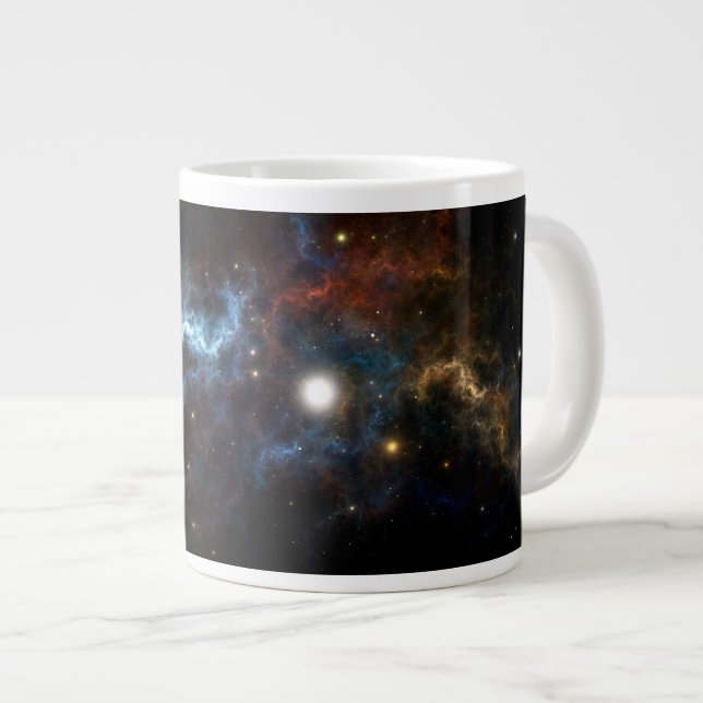 Taza De Café Gigante El Clúster Sideous Nexus (Derecha)