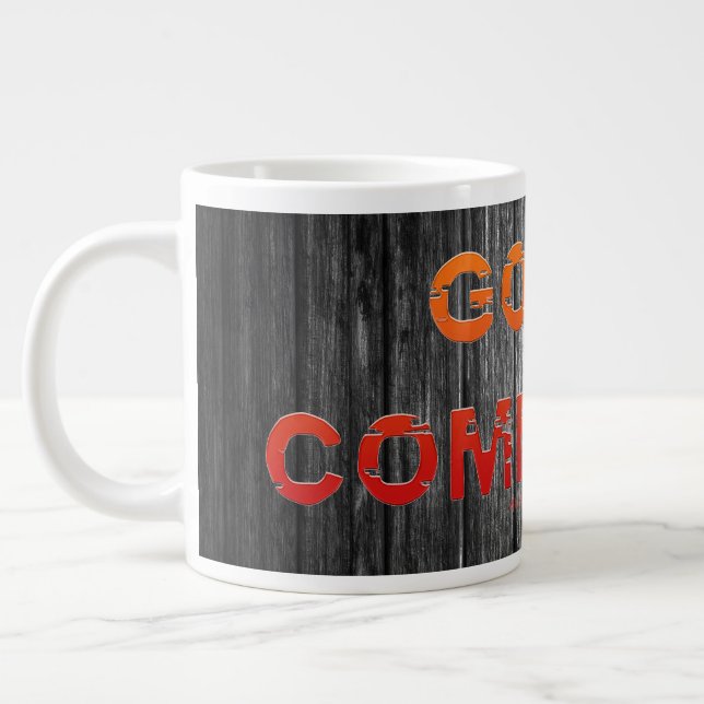 Taza De Café Gigante El comando Going Commando de SlipperyJoe atrevida  (Izquierda)