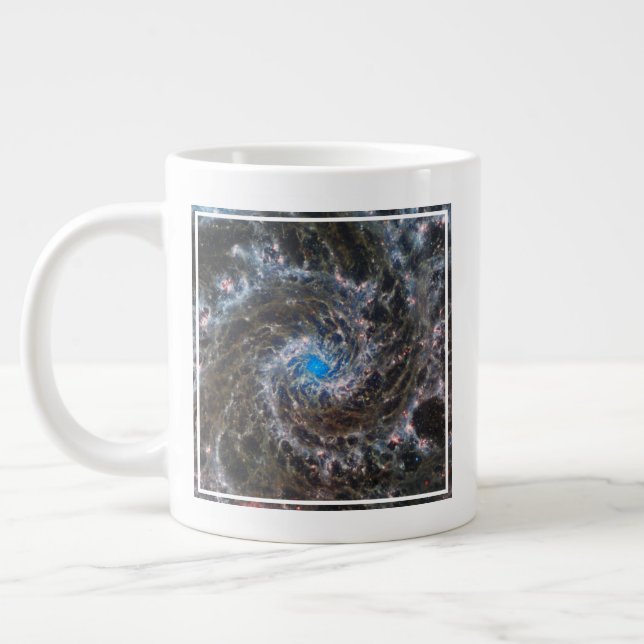 Taza De Café Gigante El Corazón Del Messier 74 (Izquierda)