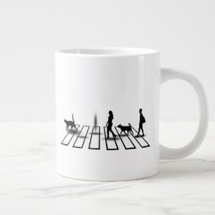 Taza De Café Gigante El cruce de múltiples dimensiones.w