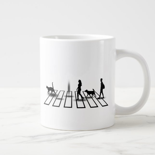 Taza De Café Gigante El cruce de múltiples dimensiones.w (Derecha)