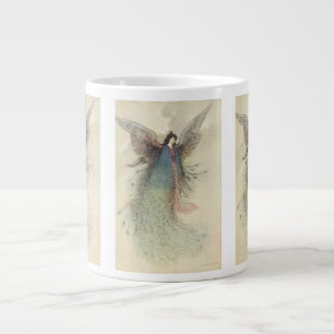 Taza De Café Gigante El cuento de hadas japonesas vintage, la dama de l