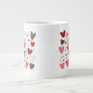 Taza De Café Gigante El día de San Valentín