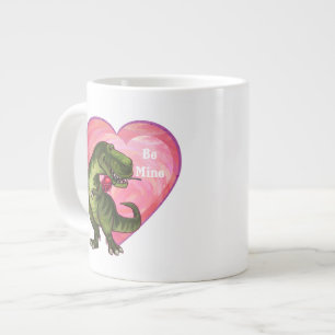 Taza De Café Gigante El día de San Valentín de Tyrannosaurus
