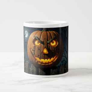 Taza De Café Gigante El diablo Jack O'Lantern