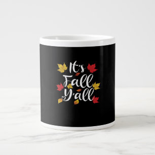 Taza De Café Gigante El divertido estilo estético otoñal de otoño