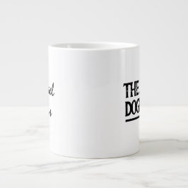 Taza De Café Gigante El Dogfather III personalizado con su nombre