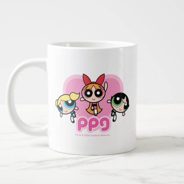 Taza De Café Gigante El equipo de Chicas poderosos es impresionante (Izquierda)