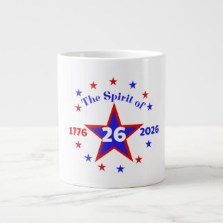 TAZA DE CAFÉ GIGANTE EL ESPÍRITU DE 26 - SEMIQUINCENTENCIAL