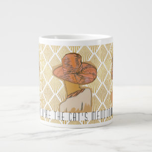 Taza De Café Gigante El Flapper parisino estilo Art Déco