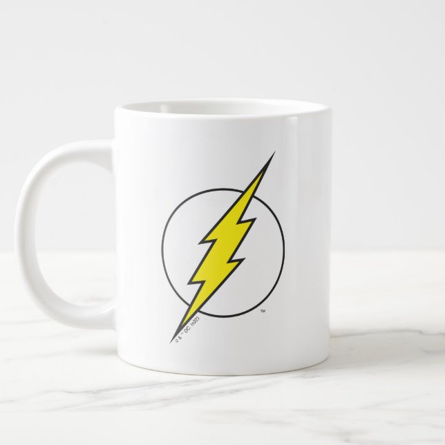 Taza De Café Gigante El Flash | Tornillo Lightning (Izquierda)