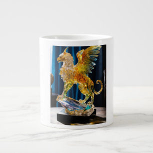 Taza De Café Gigante El Gato de Cristal: El Grifo Encantado