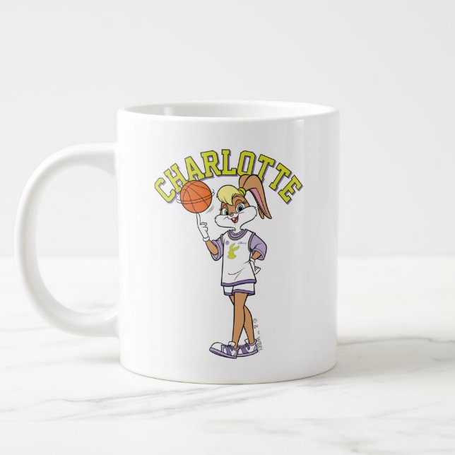 Taza De Café Gigante El giro de baloncesto de Lola (Izquierda)