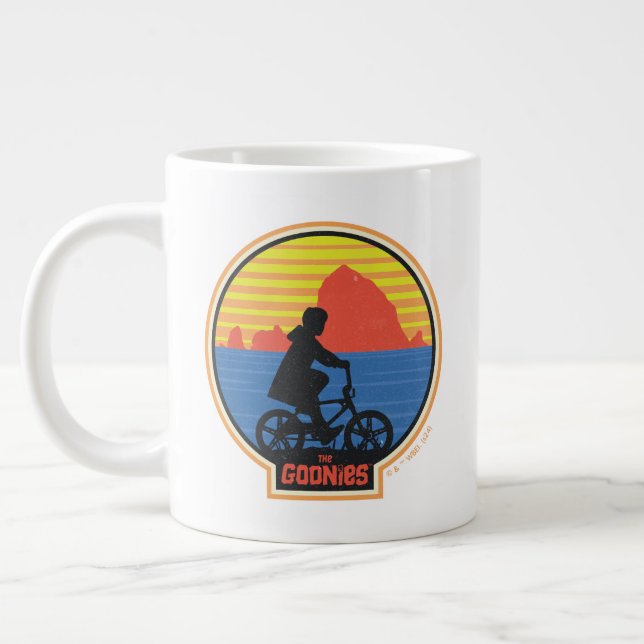 Taza De Café Gigante El gráfico de ciclismo Goonies Retro Mikey (Izquierda)