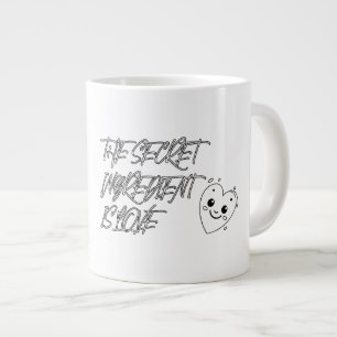 Taza De Café Gigante El ingrediente secreto es AMOR