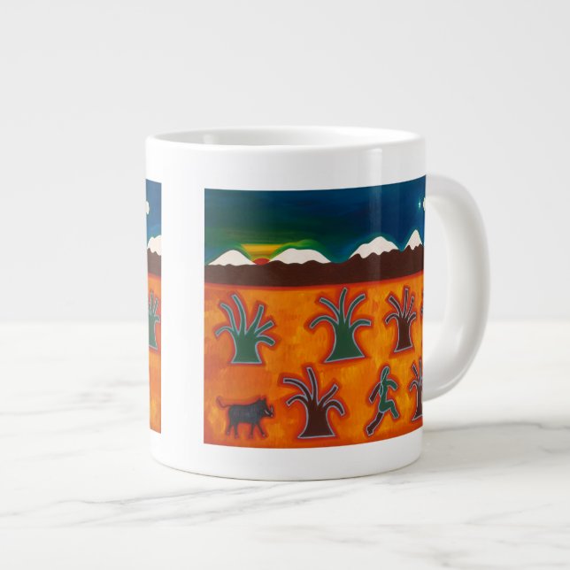 Taza De Café Gigante EL Invierno 2010 del en del Los Olivos (Derecha)