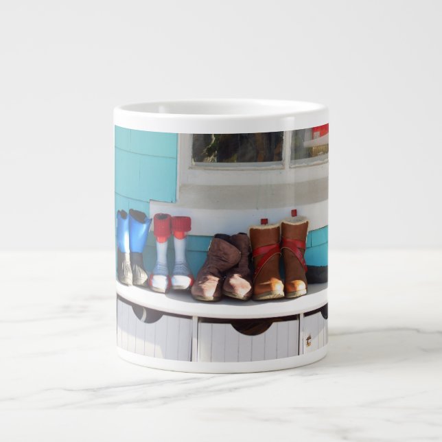 Taza De Café Gigante El invierno se repite - Viñetería de Martha (Frente)