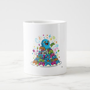 Taza De Café Gigante El juego divertido nunca termina