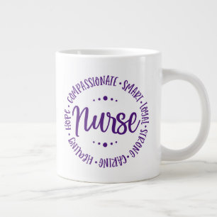 Taza De Café Gigante El Jumbo Mug de 10 Mandamientos
