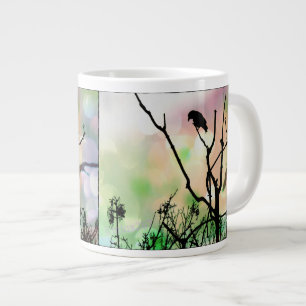 Taza De Café Gigante El Jumbo Mug de Crow Solitario