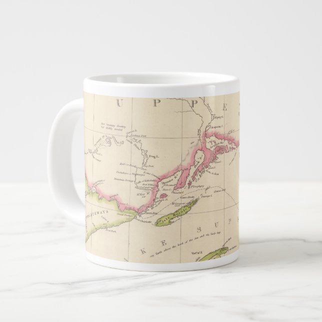 Taza De Café Gigante El lago Superior (Izquierda)