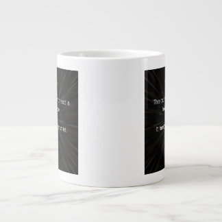 Taza De Café Gigante El liderazgo es claridad, no volumen