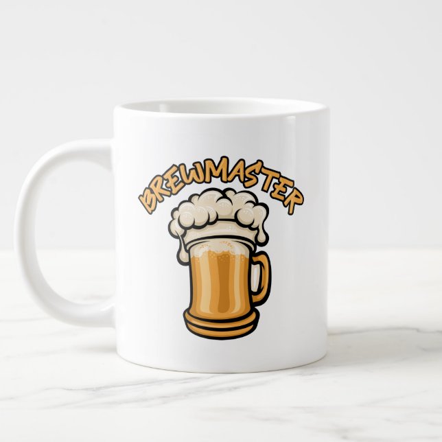 Taza De Café Gigante El maestro de ceremonias necesita una jarra de cer (Izquierda)