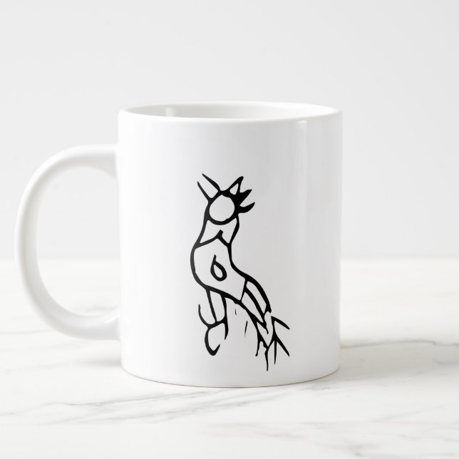 Taza De Café Gigante El maravilloso Zodiaco-Rooster Chino-#001- (Izquierda)