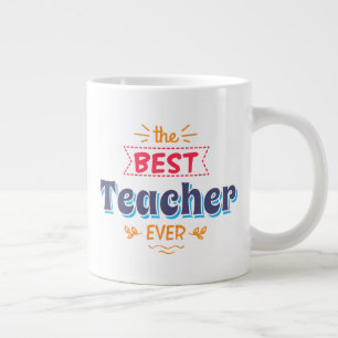 Taza De Café Gigante El mejor profesor de la historia
