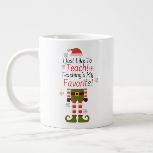 Taza De Café Gigante El mi favorito de la enseñanza