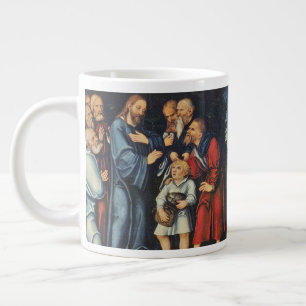 Taza De Café Gigante El milagro de los cinco perros y dos peces