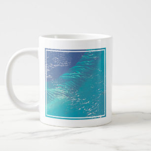 Taza De Café Gigante El Océano Atlántico Frente A La Costa De Las Baham
