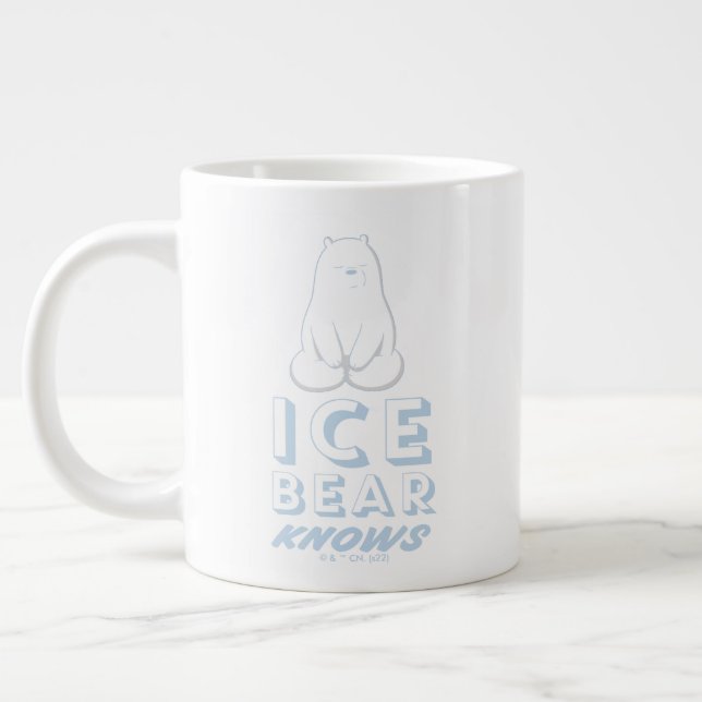 Taza De Café Gigante El Oso de Hielo Sabe (Izquierda)