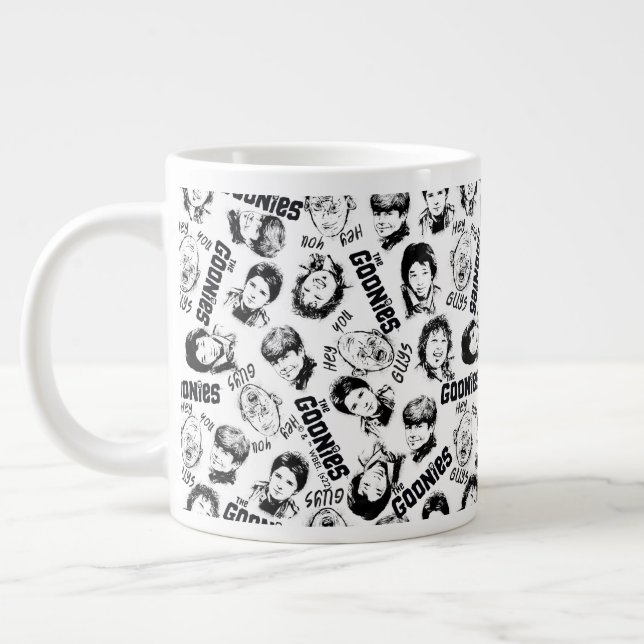 Taza De Café Gigante El patrón de caracteres de Goonies (Izquierda)