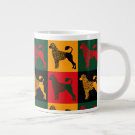 Taza De Café Gigante El perro de agua portugués inteligente