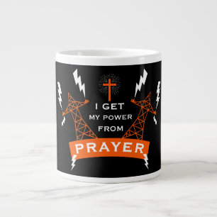 Taza De Café Gigante El poder de la oración