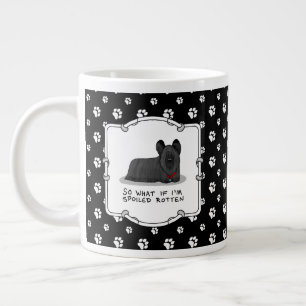 Taza De Café Gigante El podrido podrido podrido podrido podrido (negro)
