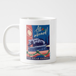Taza De Café Gigante El Polar Express - ¡Todos a bordo!